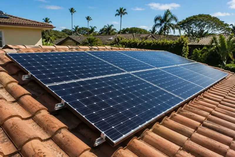 Installation de panneaux solaires à Pontcharra